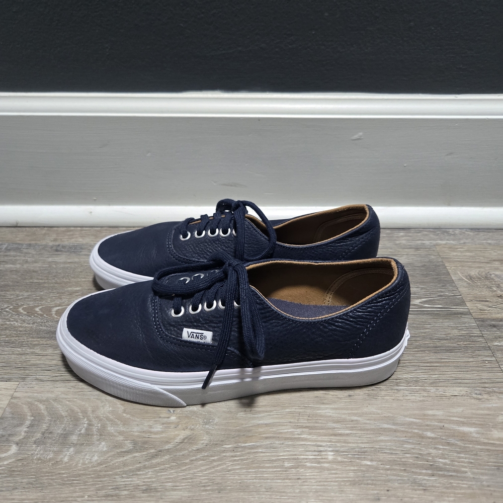 Vans Authentic Decon Premium Leather Parisian Blu… - image 2